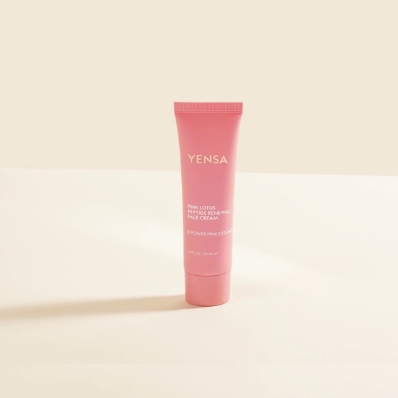 *NIB* YENSA Pink Lotus Peptide Renewal Face Cream, 1.7 fl oz - Picture 1 of 11